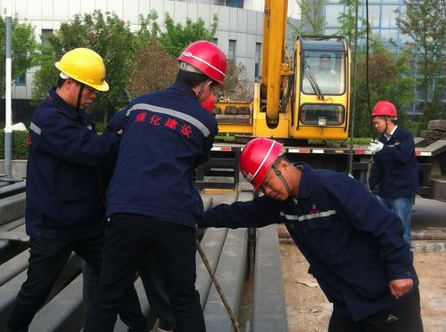 煤化建设旗帜下的退伍老兵