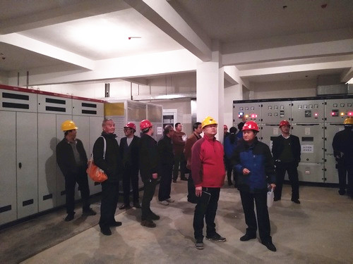 澄合分公司第一安装队合阳金水二期室外供电工程顺利通过竣工验收