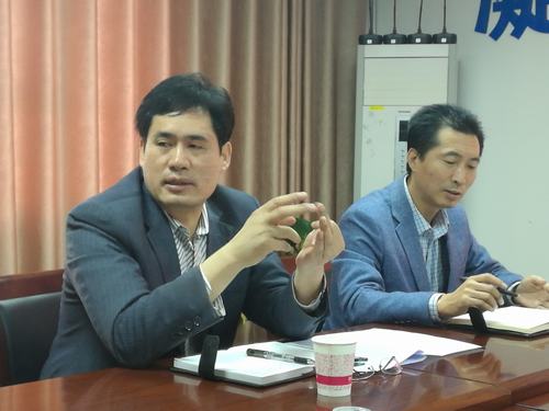 建设集团副总经理司正林一行莅临渭南分公司检查指导工作