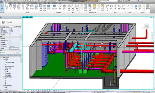 天工公司emc网页版登录研究院泵房BIM技术应用成效显著