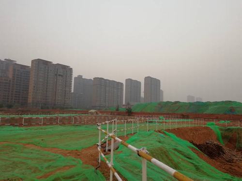 旧貌换新颜,只为文明工地建