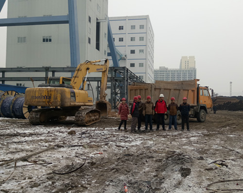 澄合分公司第三项目部新年首开新项目