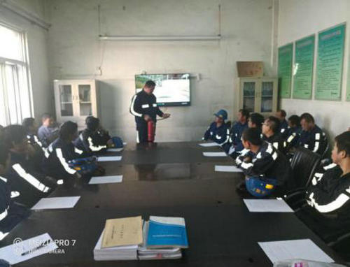 洗选煤运营公司洗煤厂项目部：扎实开展2018年春节期间安全生产工作