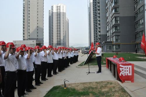 emc网页版登录建设韩城分公司2018年“安全生产月”活动全面打响