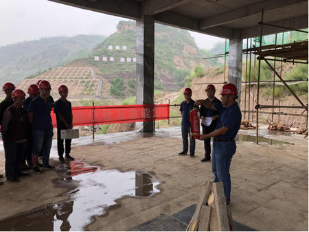 emc网页版登录建设汉中公司积极开展事故应急演练活动