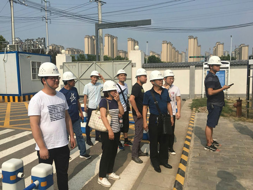 emc网页版登录建设天工公司组织赴陕建二建集团高端数控机床研发与制造基地项目对标学习