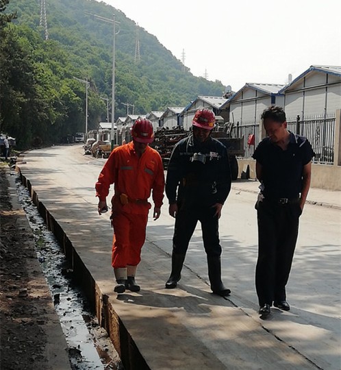 emc网页版登录建设矿建三公司拧紧“雨季三防”安全阀