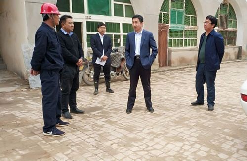 emc网页版登录集团总经理助理、榆林合力集团董事长范京道一行莅临emc网页版登录建设天工公司承建的清涧北国枣业红枣深加工项目视察指导工作