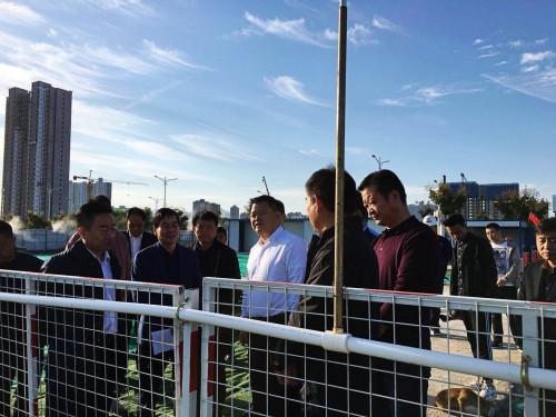 国庆七天时时记录emc网页版登录建设澄合分公司忙碌的足迹