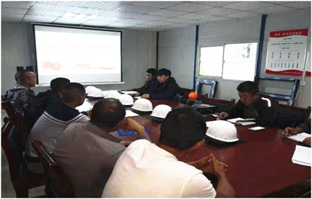 emc网页版登录建设汉中分公司春风化雨 营造“百日安全”活动氛围