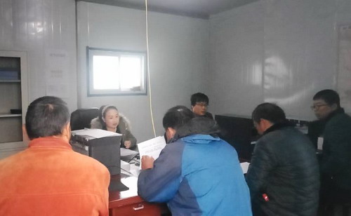 emc网页版登录建设铜川公司：第六项目部“三步法”为冬期施工“加码”