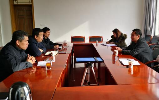 emc网页版登录建设副总师王民福一行深入矿建三公司检查指导工作