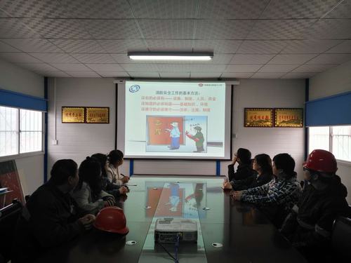 emc网页版登录建设韩城分公司土建六项目部“消防课堂”学用结合效果显著