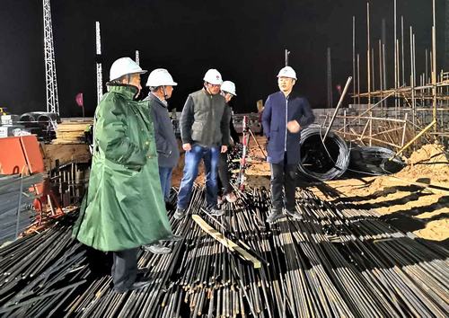 emc网页版登录建设铜煤公司：全员上阵点亮建设者的“不夜城”