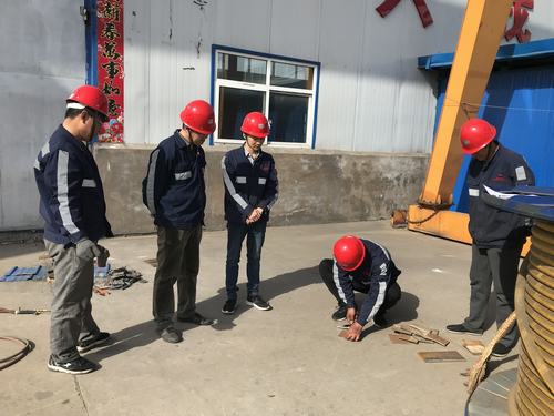 emc网页版登录建设洗选煤运营公司矿山支护材料加工厂：技能比武显真招