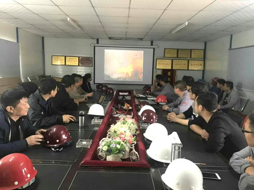 emc网页版登录建设铜川公司筑牢施工现场消防安全屏障