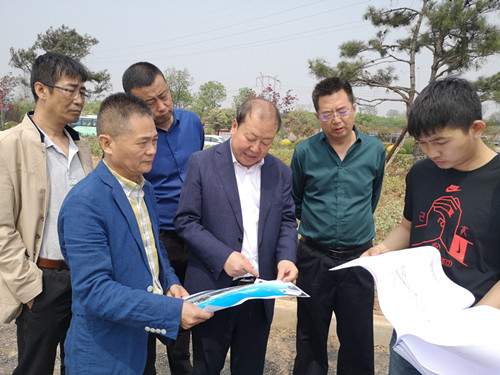 铜川市交通运输局局长路学敏莅临川耀PPP项目检查指导工作