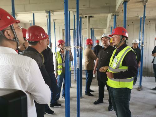 emc网页版登录建设铜煤公司参加铜川市建筑施工企业现场观摩学习会