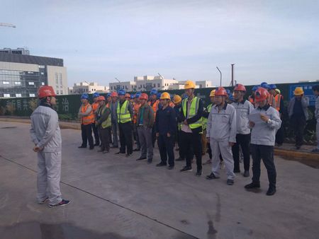 emc网页版登录建设天工公司十五项目部“安全生产月”活动氛围浓