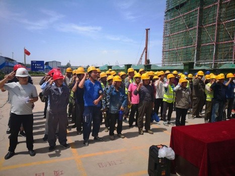 emc网页版登录建设咸阳分公司所属各单位掀起 “安全生产月”启动仪式开展热潮