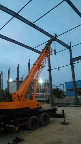 emc网页版登录建设韩城分公司龙钢钢加公司项目工程钢结构主体部分圆满完工