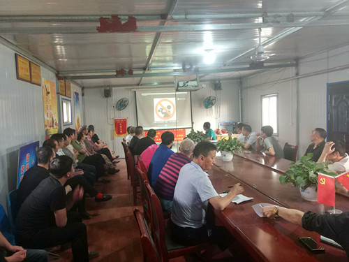 emc网页版登录建设矿建三公司曹家滩项目部“三重奏”助推安全月