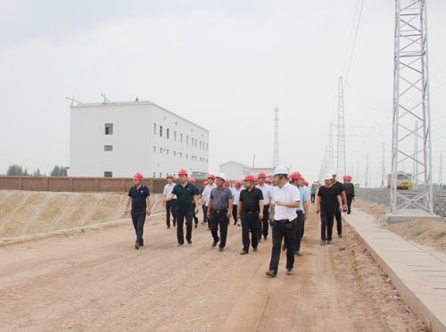 emc网页版登录建设铜煤公司陕北地区施工现场迎来了“熟悉”的来宾