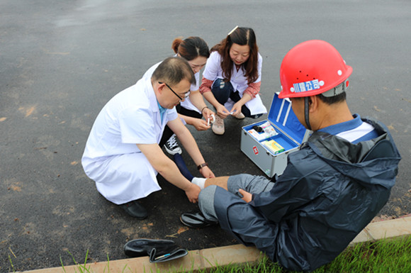 emc网页版登录建设川耀公司安全生产月“跑出一场接力赛”