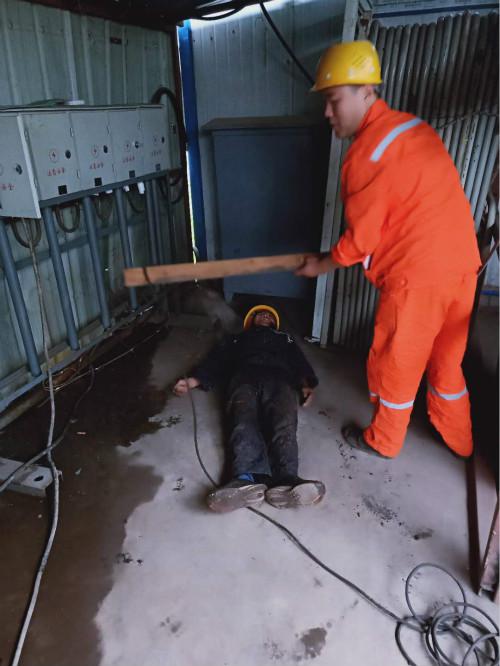 emc网页版登录建设机电安装公司各项目部应急演练注重实效