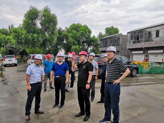 宋培章一行深入emc网页版登录建设路桥分公司靖神铁路项目指导工作