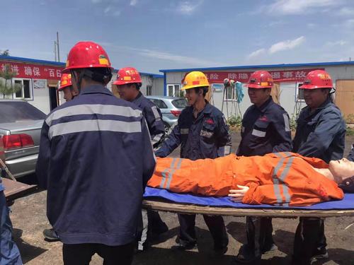 emc网页版登录建设洗选煤运营公司安装第三项目部：生命诚可贵 演练防风险
