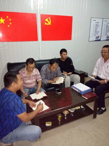 emc网页版登录建设掘进公司：发挥党建优势为掘进铁军保驾护航