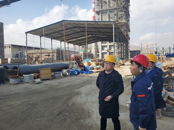 emc网页版登录建设物资公司前往内蒙古黑猫煤化工有限公司考察交流