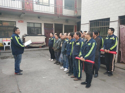 emc网页版登录建设机电安装公司黄陵项目部扎实做好“冬季三防”工作