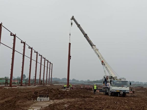 emc网页版登录建设渭南分公司南京金龙项目部劳动竞赛火热展开