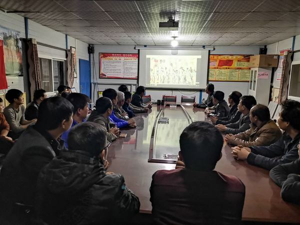 emc网页版登录建设矿建二公司全力以赴拧紧责任螺丝上紧安全发条