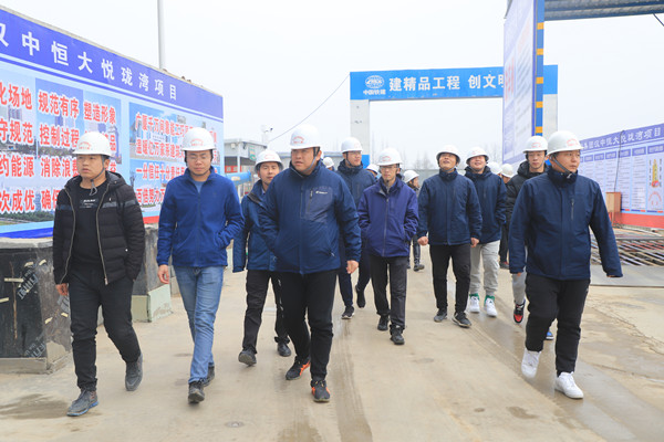 emc网页版登录建设汉中分公司赴中铁十二局集团汉中悦珑湾项目对标交流