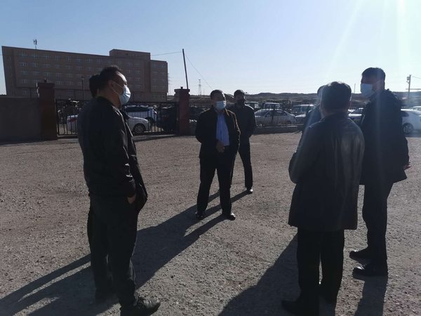 emc网页版登录建设掘进公司：深入一线了解防疫复工情况