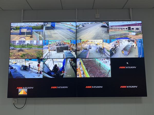 emc网页版登录建设渭南分公司南京金龙项目部引进“智慧工地可视化”亮了眼