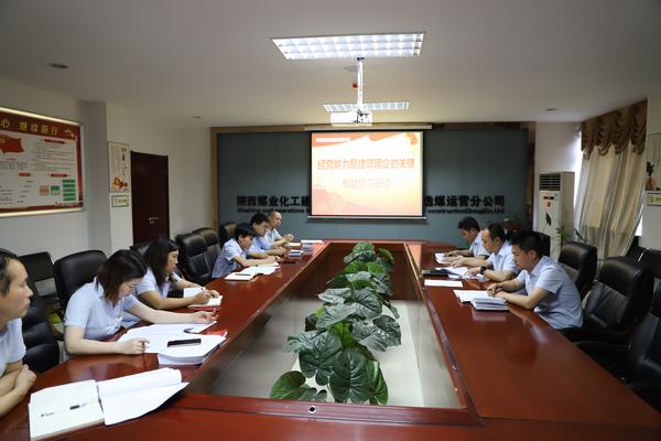 emc网页版登录建设洗选煤运营公司召开《经营能力是建筑国企的关键》专题研讨会