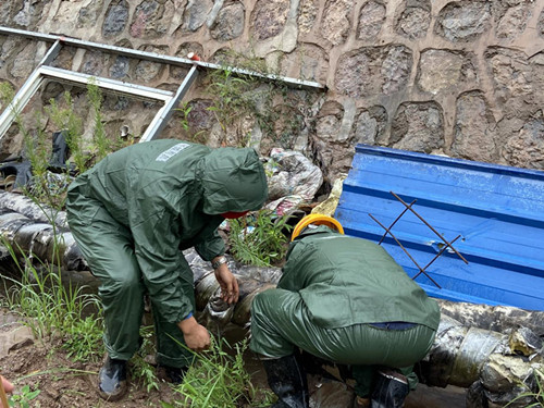 emc网页版登录建设机电安装公司冶坪项目部夯实防汛工作