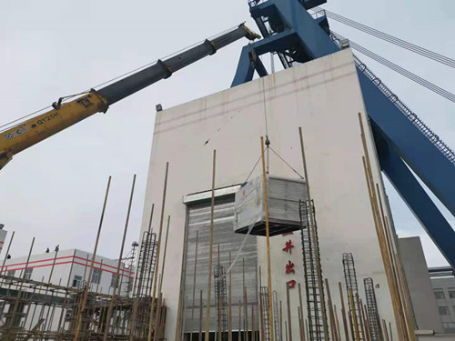 emc网页版登录建设机电安装公司:走进园子沟重点项目施工现场