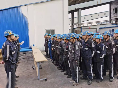 emc网页版登录建设洗选煤运营公司红柳林洗煤厂项目部：不辞劳苦干劲足，齐心协力保检修