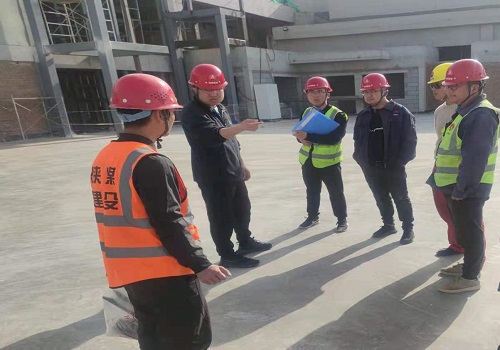 emc网页版登录建设咸阳分公司第六项目部青年劳动显担当