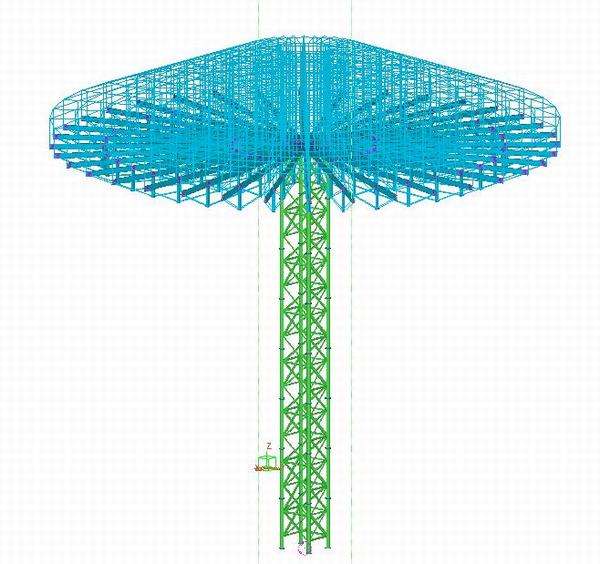 emc网页版登录建设铜煤公司施工的四川中储粮超规模危险性较大工程浅圆仓钢桁架高支撑体系施工顺利实施