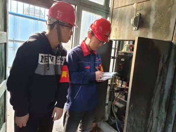 emc网页版登录建设韩城分公司：安全生产，青安岗员护航当先