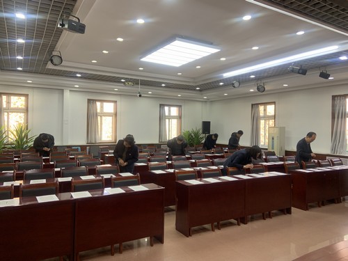emc网页版登录建设铜煤公司开展“知安全 书安全”硬笔书法比赛活动