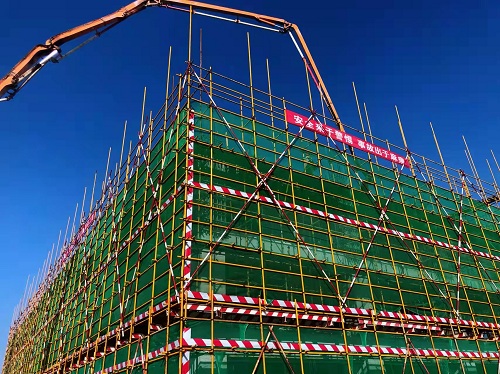 emc网页版登录建设绿宇公司：承建的神渭管运富余煤浆应用工程1#倒班楼顺利通过主体验收