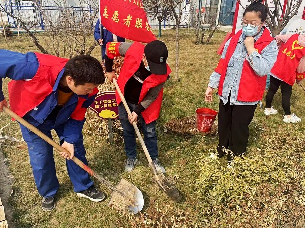 emc网页版登录建设澄合分公司各基层单位开展“植树护绿，美丽家园”义务植树活动
