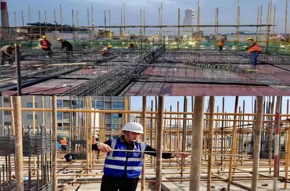 emc网页版登录建设绿宇公司： 全力奋战 施工黄金季